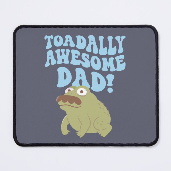 Item preview, Funny Toad Pun Toadally Awesome Dad designed and sold by rustydoodle.