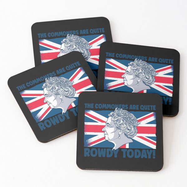 Item preview, Fun Queens Jubilee 2022 The Commoners Are Quite Rowdy designed and sold by Thomas  J Cruse.