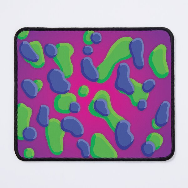Item preview, Abstract Green and Blue Germ Splotch designed and sold by JasonLittleton.