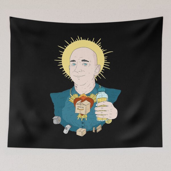 Item preview, Boys Girls Team Great Model Saint Bezos Cool Graphic Gift designed and sold by Pykeloknight535.