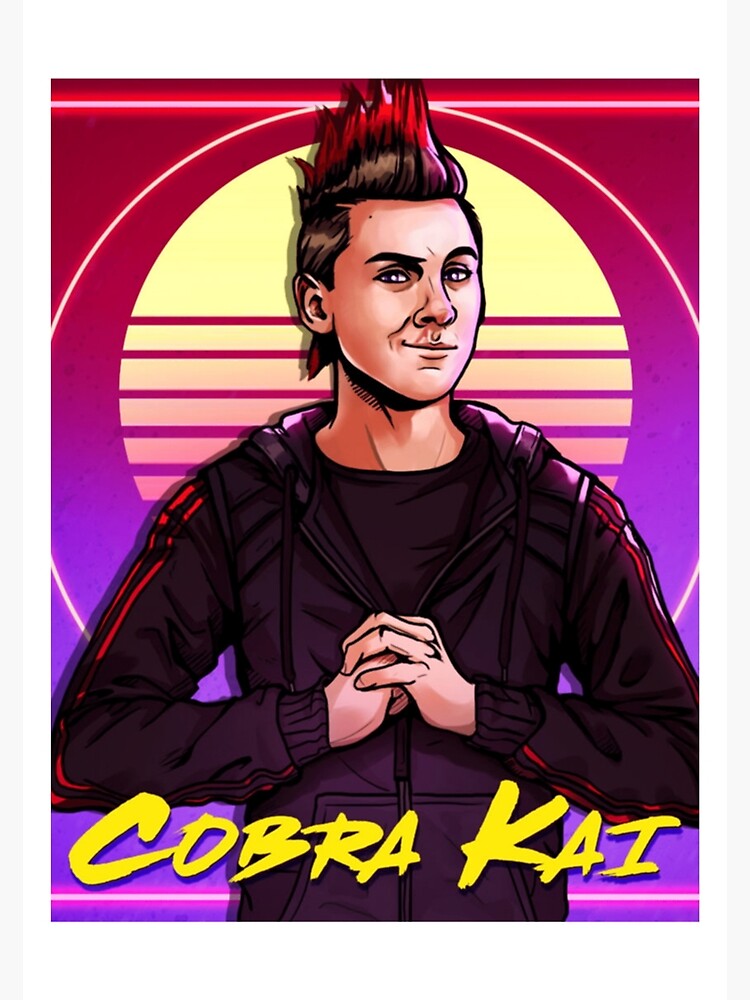 Póster «Halcón Eli Moskowitz - Cobra Kai» de JudeRosea | Redbubble