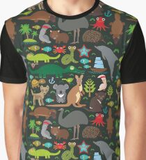 Funny australian animals Graphic T-Shirt