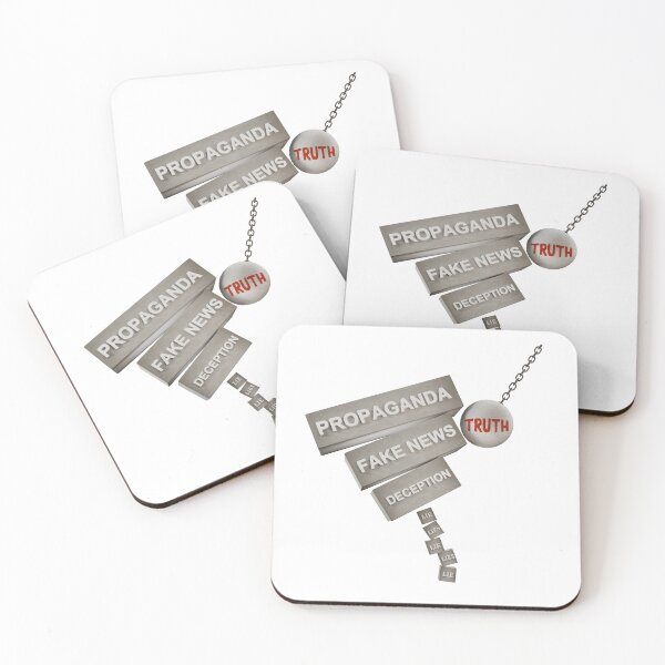 Item preview, Truth wins destroying bricks propaganda, fake news and deception off lies, war propaganda, political propaganda    designed and sold by Hollyharry.