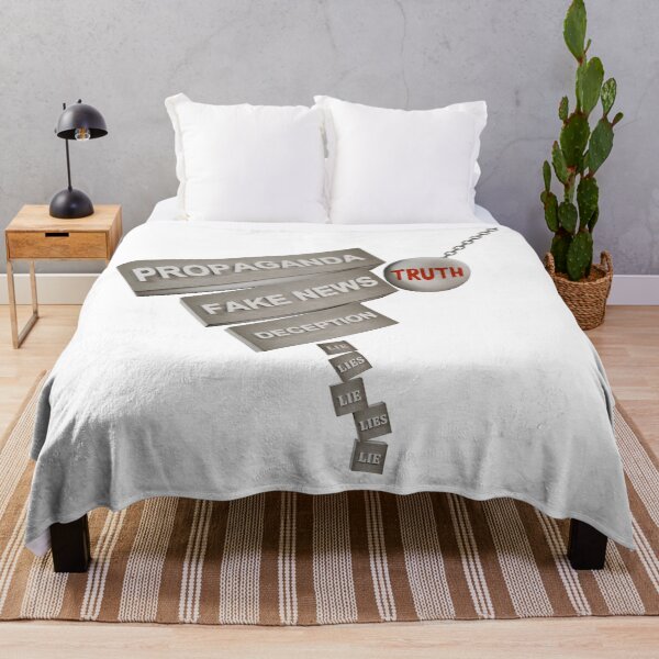 Item preview, Truth wins destroying bricks propaganda, fake news and deception off lies, war propaganda, political propaganda    designed and sold by Hollyharry.