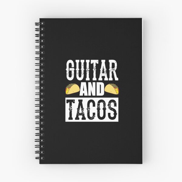 Item preview, Guitar and Tacos Funny Taco Bass Guitar designed and sold by Tee Kaboom!.