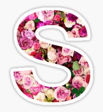 S Initial Sticker