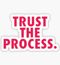 trust the process Sticker