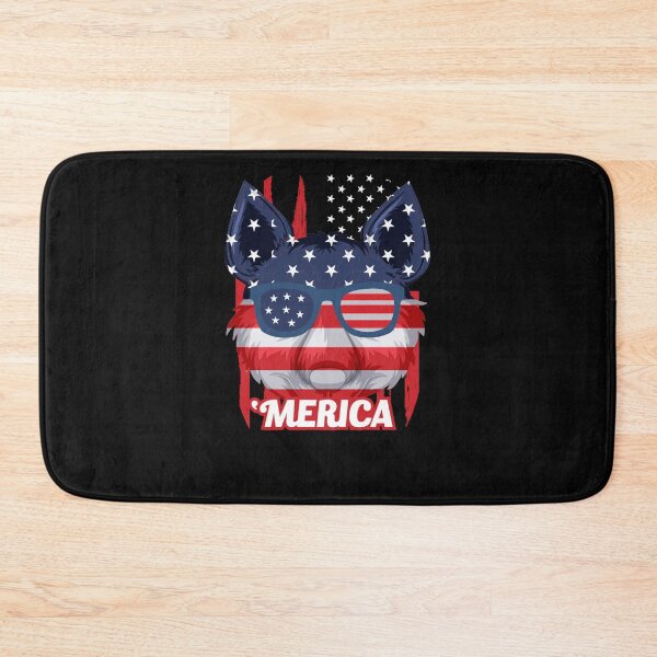 Item preview, dog lover 4th of July independence day vintage us flag patriotic animal theme designed and sold by Unknown91.