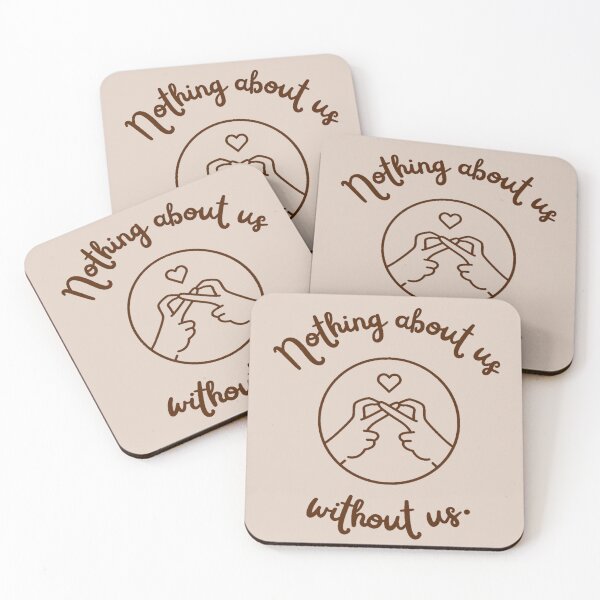 Item preview, Nothing About Us Without Us designed and sold by studiousmage.