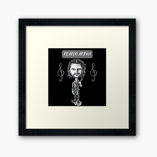 Vista previa del artículo con la obra «Ricardo Arjona - Gira Blanco y Negro», diseñado y vendido por KhodjaDesings.