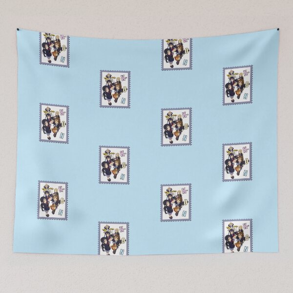 Item preview, K-Girls Collector Stamp (on Blue) designed and sold by epinkb.