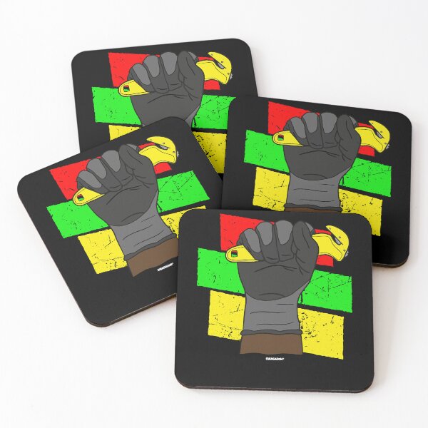 Item preview, Funny Gift Gloved Fist Coworker Swagazon Associate Black History Month Classic Fan designed and sold by Pykeloknight535.