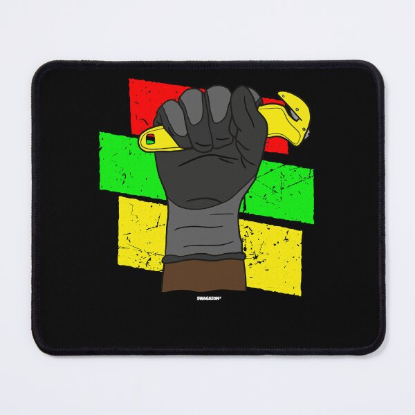 Item preview, Funny Gift Gloved Fist Coworker Swagazon Associate Black History Month Classic Fan designed and sold by Pykeloknight535.
