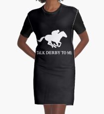 Gespräch Derby zu mir lustiges T-Shirt T-Shirt Kleid
