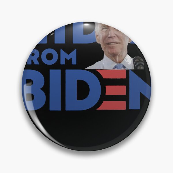 Item preview, Hidin-from-Biden-Campaign-Parody-Shirt designed and sold by AdlerMathias.