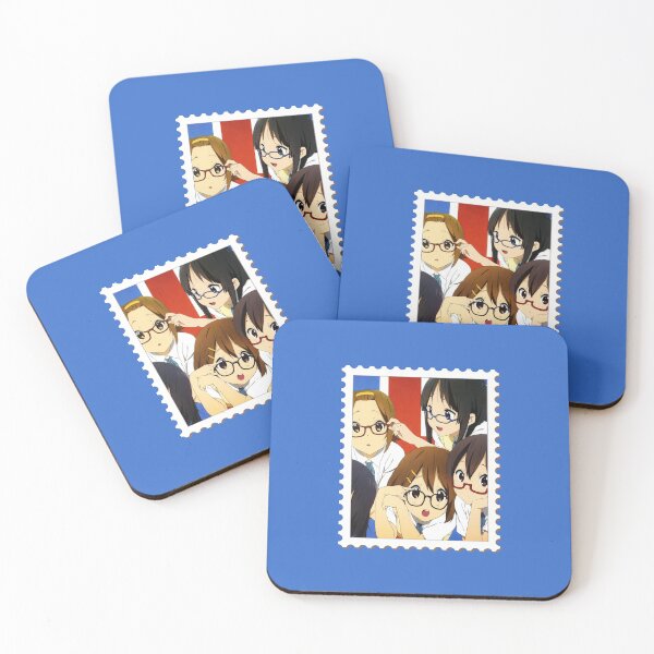 Item preview, K-Girls British Collector Stamp (on Blue) designed and sold by epinkb.