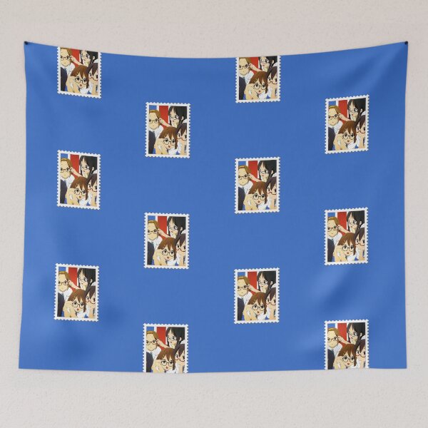 Item preview, K-Girls British Collector Stamp (on Blue) designed and sold by epinkb.