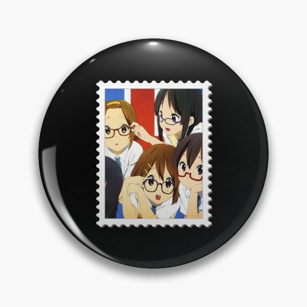 Item preview, K-Girls British Collector Stamp (on Black) designed and sold by epinkb.