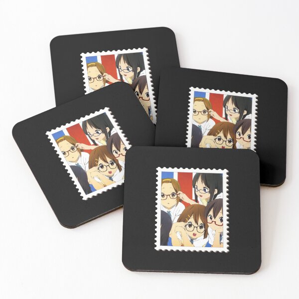Item preview, K-Girls British Collector Stamp (on Black) designed and sold by epinkb.