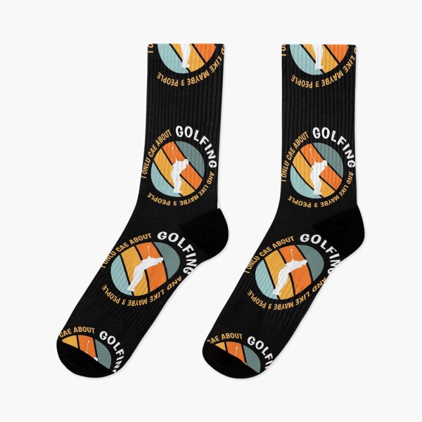 Item preview, Funny Golfing Lovers - I Only Care About Golfing design designed and sold by Merchking1.