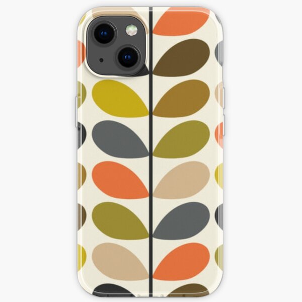 orla kiely multi stem, color full, orla kiely design iPhone Soft Case