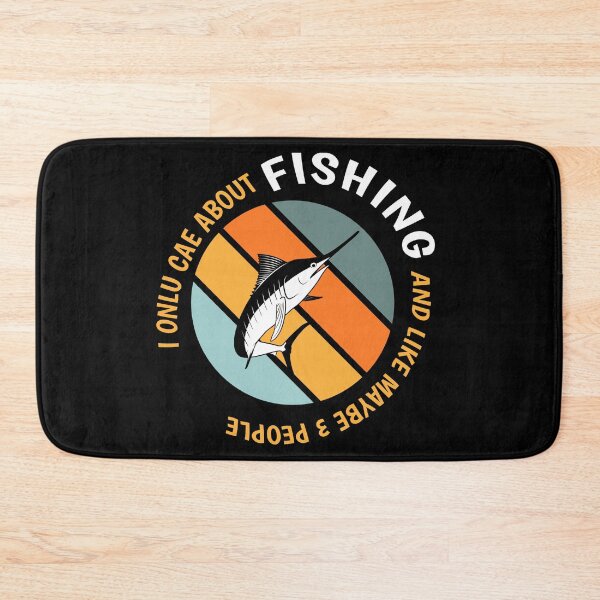 Item preview, Funny Fishing Lovers - I Only Care About Fishing design designed and sold by Merchking1.
