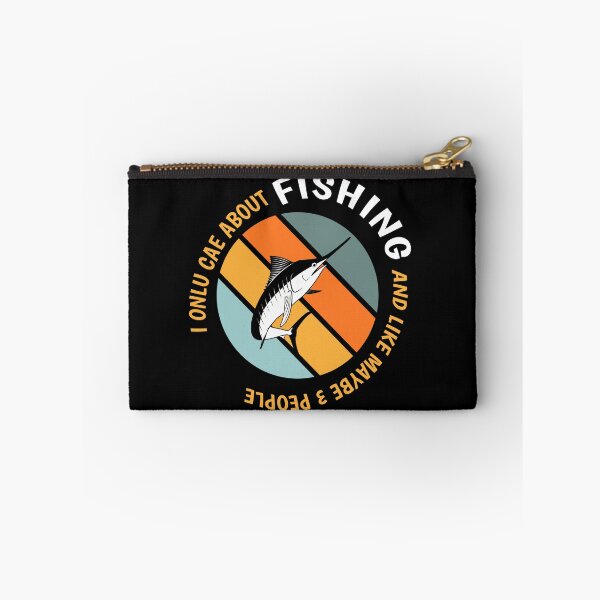 Item preview, Funny Fishing Lovers - I Only Care About Fishing design designed and sold by Merchking1.
