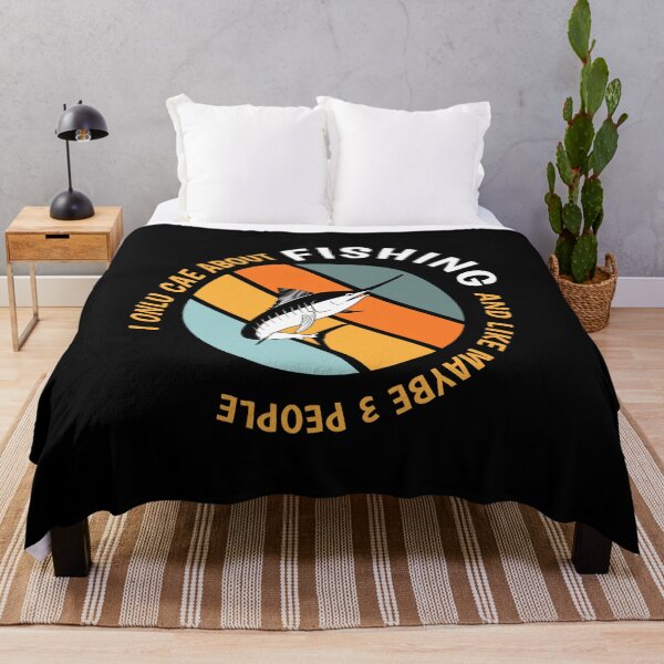 Item preview, Funny Fishing Lovers - I Only Care About Fishing design designed and sold by Merchking1.
