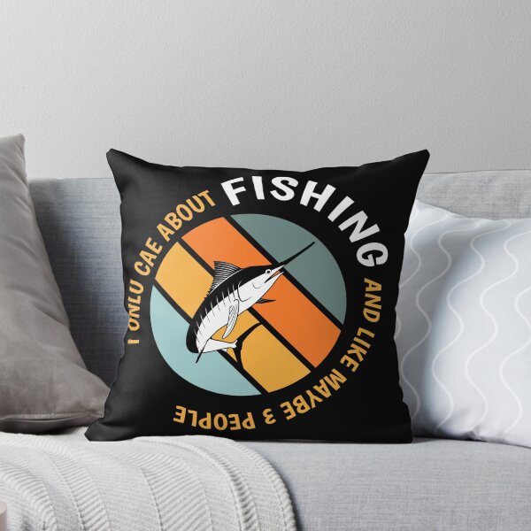 Item preview, Funny Fishing Lovers - I Only Care About Fishing design designed and sold by Merchking1.