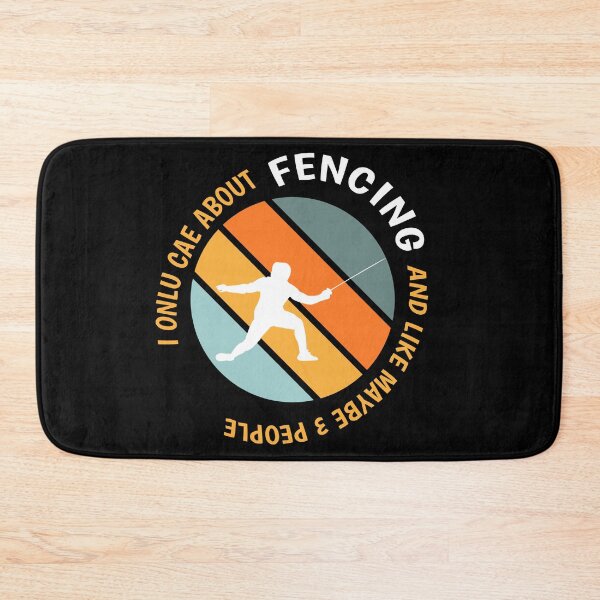 Item preview, Funny Fencing Lovers - I Only Care About Fencing design designed and sold by Merchking1.