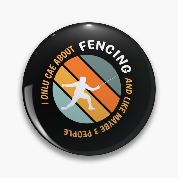 Item preview, Funny Fencing Lovers - I Only Care About Fencing design designed and sold by Merchking1.