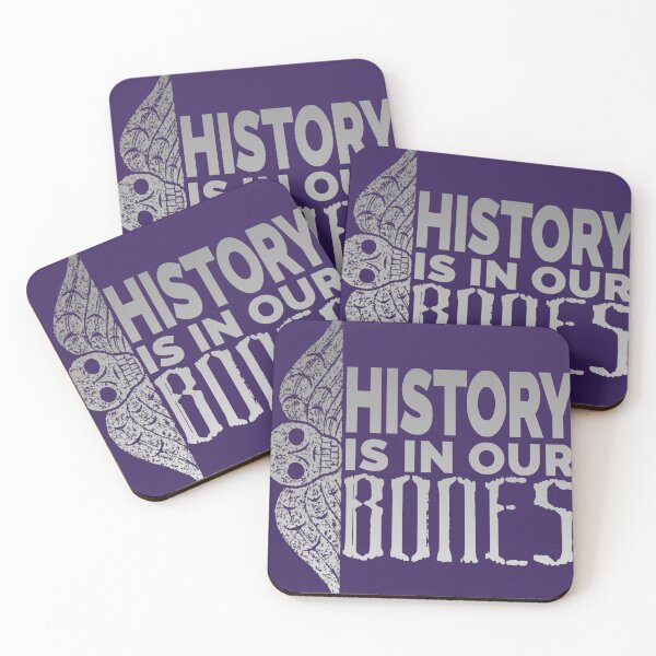 Item preview, History is in our Bones - Black and White designed and sold by ShadedGroveArt.