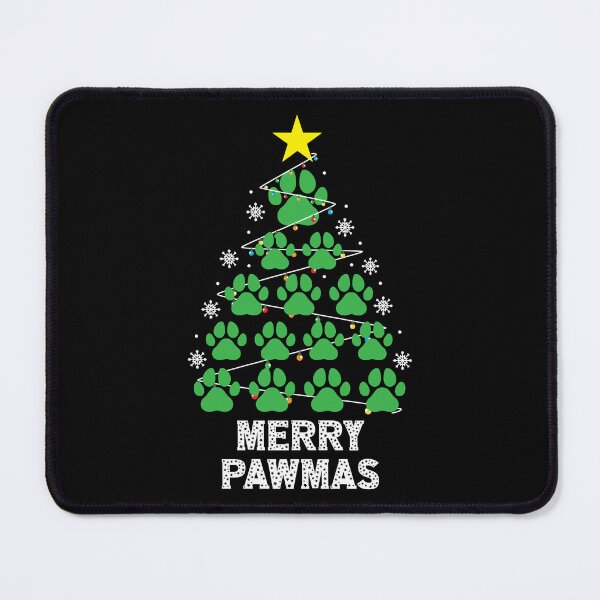 Item preview, Christmas Merry Pawmas Funny Cat Lover Holiday designed and sold by haselshirt.