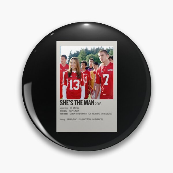 Item preview, Actor American Manufacturer Step Up Movie Womens She The Man Minimalist Poster Gifts Movie Fan designed and sold by Lunadechellis.