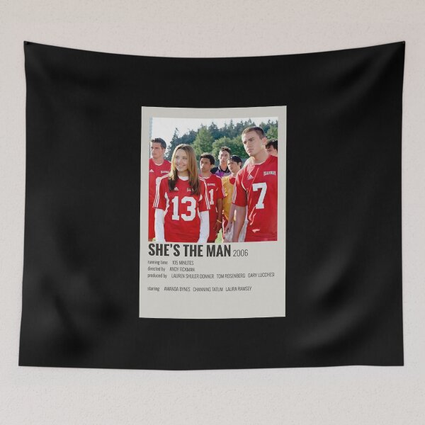 Item preview, Actor American Manufacturer Step Up Movie Womens She The Man Minimalist Poster Gifts Movie Fan designed and sold by Lunadechellis.