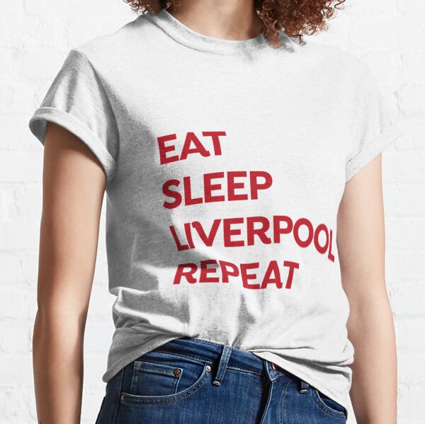 Item preview, Liverpool eat - sleep - liverpool - repeat designed and sold by TillyMoss.