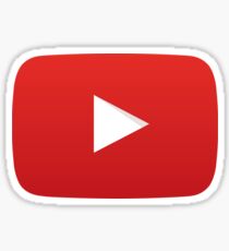 YouTube - Logo - Play Button Sticker