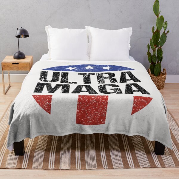 Item preview, Ultra Maga funny American Flag Lover T-Shirt designed and sold by Klaus-Gilbert.