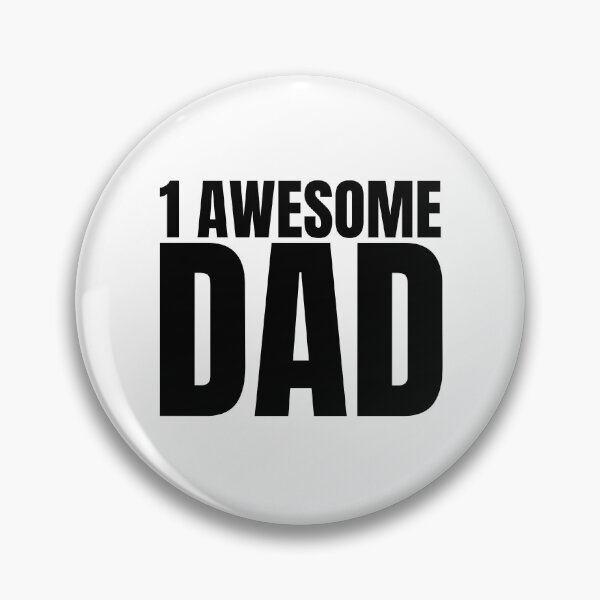 Item preview, 1 Awesome Dad. Funny Dad Life Quote. designed and sold by That Cheeky Tee.