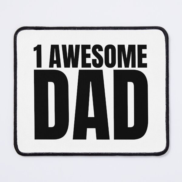 Item preview, 1 Awesome Dad. Funny Dad Life Quote. designed and sold by That Cheeky Tee.