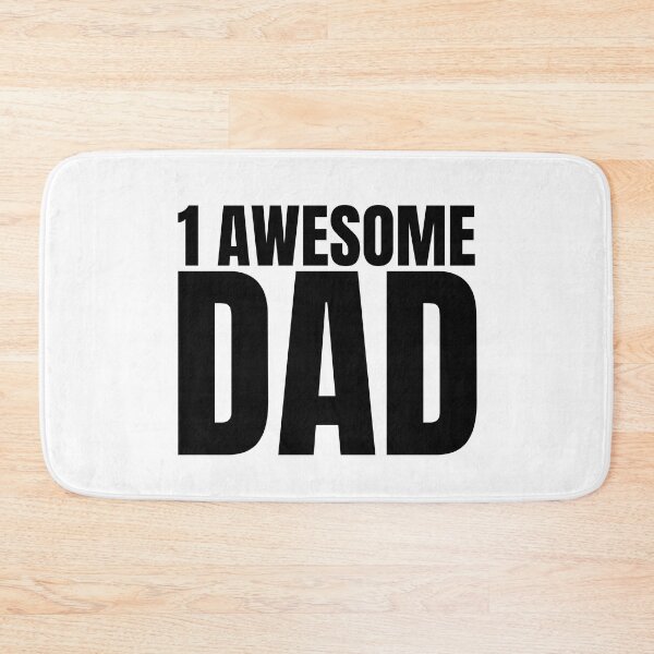 Item preview, 1 Awesome Dad. Funny Dad Life Quote. designed and sold by That Cheeky Tee.