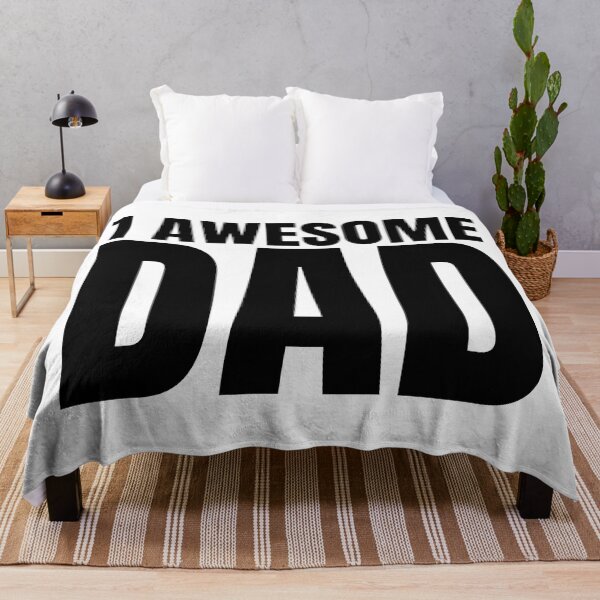 Item preview, 1 Awesome Dad. Funny Dad Life Quote. designed and sold by That Cheeky Tee.
