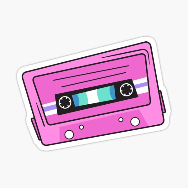 Retro Y2K-Cream Sticker