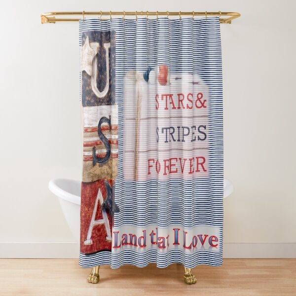 USA Shower Curtain