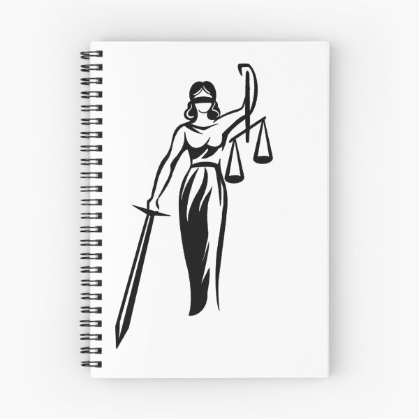 Item preview, Lady Justice designed and sold by BookwormSticker.