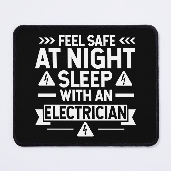 Item preview, Electrician Shirt Feel Safe At Night Sleep With An Electrician Gift designed and sold by haselshirt.