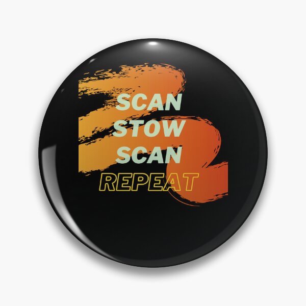 Item preview, More Then Awesome Scan Stow Scan Repeat Cashier Cool Graphic Gifts designed and sold by Pykeloknight535.