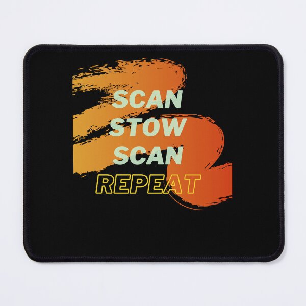 Item preview, More Then Awesome Scan Stow Scan Repeat Cashier Cool Graphic Gifts designed and sold by Pykeloknight535.