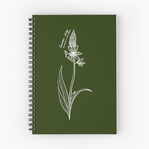 Item preview, Camas Lily flower line art designed and sold by Fernheart Designs.