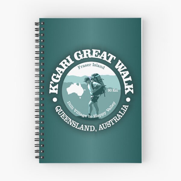 Item preview, K'gari Great Walk (T) designed and sold by curranmorgan.